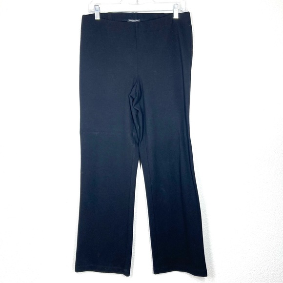 Eileen Fisher Straight Leg Pull On Pants Medium petite Minimalist Viscose - Picture 1 of 16